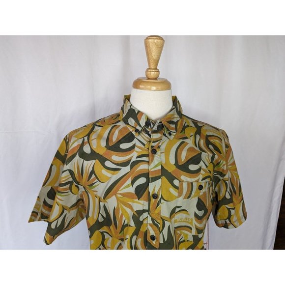 Men's Howler Bros Button Down Mansfield Short Sleeve Shirt Size Large NEW - Picture 8 of 12